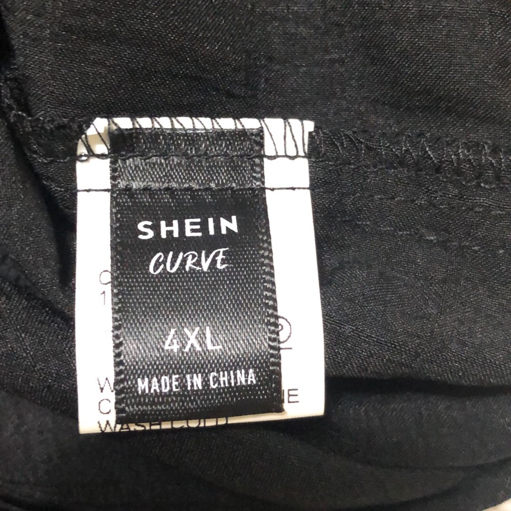 Shein Curve Black Romper 4XL - Picture 5 of 5